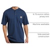image:imageCarhartt Mens Dearborn Loose Henley TShirtDark Blue