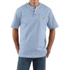 image:imageCarhartt Mens Dearborn Loose Henley TShirtFog Blue