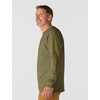 image:imageCarhartt Mens Dearborn Loose LongSleeve Logo TShirt CloseoutDark Bronzed Green Heather