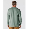 image:imageCarhartt Mens Dearborn Loose LongSleeve Logo TShirt CloseoutGreen Slate