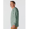 image:imageCarhartt Mens Dearborn Loose LongSleeve Logo TShirt CloseoutGreen Slate