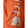 image:imageCarhartt Mens Dearborn Loose LongSleeve Logo TShirt CloseoutHomestead Red