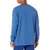 image:imageCarhartt Mens Dearborn Loose LongSleeve Logo TShirt CloseoutLakeshore Heather