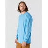 image:imageCarhartt Mens Dearborn Loose LongSleeve Logo TShirt CloseoutTranquil Blue