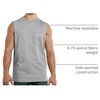 image:imageCarhartt Mens Dearborn Relaxed Sleeveless TShirtHeather Gray