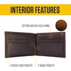 image:imageCarhartt Mens Durable Leather Wallets Available in Multiple StylesFront Pocket