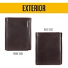 image:imageCarhartt Mens Durable Leather Wallets Available in Multiple StylesTrifold