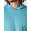 image:imageCarhartt Mens Force Relaxed Fit Midweight LongSleeve Logo Graphic Hooded TShirtDusted Aqua