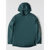 image:imageCarhartt Mens Force Relaxed Fit Midweight LongSleeve Logo Graphic Hooded TShirtGreenstone