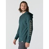 image:imageCarhartt Mens Force Relaxed Fit Midweight LongSleeve Logo Graphic Hooded TShirtGreenstone