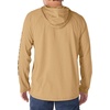 image:imageCarhartt Mens Force Relaxed Fit Midweight LongSleeve Logo Graphic Hooded TShirtNight Fatigue Heather