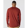 image:imageCarhartt Mens Force Relaxed Fit Midweight LongSleeve Pocket TShirtDark Spice Red Heather