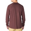 image:imageCarhartt Mens Force Relaxed Fit Midweight LongSleeve Pocket TShirtDeep Cherrywood Heather
