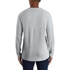 image:imageCarhartt Mens Force Relaxed Fit Midweight LongSleeve Pocket TShirtHeather Grey