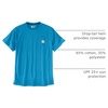 image:imageCarhartt Mens Force Relaxed Fit Midweight ShortSleeve Pocket TShirtAtomic Blue