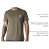 image:imageCarhartt Mens Force Relaxed Fit Midweight ShortSleeve Pocket TShirtBasil Heather