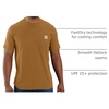 image:imageCarhartt Mens Force Relaxed Fit Midweight ShortSleeve Pocket TShirtCarhartt Brown
