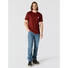 image:imageCarhartt Mens Force Relaxed Fit Midweight ShortSleeve Pocket TShirtDark Spice Red Heather