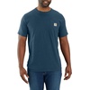 image:imageCarhartt Mens Force Relaxed Fit Midweight ShortSleeve Pocket TShirtLight Huron Heather