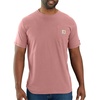 image:imageCarhartt Mens Force Relaxed Fit Midweight ShortSleeve Pocket TShirtRose Tint