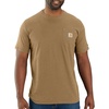 image:imageCarhartt Mens Force Relaxed Fit Midweight ShortSleeve Pocket TShirtShaded Beach Heather