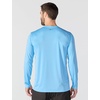 image:imageCarhartt Mens Force Sun Defender Lightweight LongSleeve Logo Graphic TShirtBlue Gleam Heather