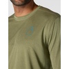 image:imageCarhartt Mens Force Sun Defender Lightweight LongSleeve Logo Graphic TShirtDark Bronzed Green Heather