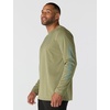 image:imageCarhartt Mens Force Sun Defender Lightweight LongSleeve Logo Graphic TShirtDark Bronzed Green Heather