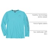 image:imageCarhartt Mens Force Sun Defender Lightweight LongSleeve Logo Graphic TShirtGulf Blue