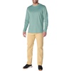 image:imageCarhartt Mens Force Sun Defender Lightweight LongSleeve Logo Graphic TShirtHarbor Teal Heather