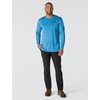 image:imageCarhartt Mens Force Sun Defender Lightweight LongSleeve Logo Graphic TShirtHorizon Blue Heather