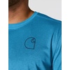image:imageCarhartt Mens Force Sun Defender Lightweight LongSleeve Logo Graphic TShirtHorizon Blue Heather