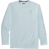 image:imageCarhartt Mens Force Sun Defender Lightweight LongSleeve Logo Graphic TShirtSmoke Blue