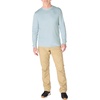image:imageCarhartt Mens Force Sun Defender Lightweight LongSleeve Logo Graphic TShirtSmoke Blue