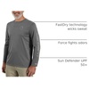image:imageCarhartt Mens Force Sun Defender Lightweight LongSleeve Logo Graphic TShirtSteel