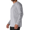 image:imageCarhartt Mens Force Sun Defender Lightweight LongSleeve Logo Graphic TShirtSteel Heather