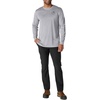 image:imageCarhartt Mens Force Sun Defender Lightweight LongSleeve Logo Graphic TShirtSteel Heather