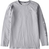 image:imageCarhartt Mens Force Sun Defender Lightweight LongSleeve Logo Graphic TShirtSteel Heather