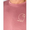 image:imageCarhartt Mens Force Sun Defender Lightweight ShortSleeve Logo Graphic TShirtAmber Terrain Heather