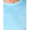 image:imageCarhartt Mens Force Sun Defender Lightweight ShortSleeve Logo Graphic TShirtBlue Gleam Heather