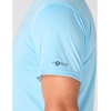 image:imageCarhartt Mens Force Sun Defender Lightweight ShortSleeve Logo Graphic TShirtBlue Gleam Heather