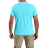 image:imageCarhartt Mens Force Sun Defender Lightweight ShortSleeve Logo Graphic TShirtGulf Blue