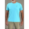 image:imageCarhartt Mens Force Sun Defender Lightweight ShortSleeve Logo Graphic TShirtGulf Blue