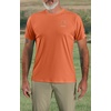image:imageCarhartt Mens Force Sun Defender Lightweight ShortSleeve Logo Graphic TShirtSedona Orange