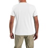 image:imageCarhartt Mens Force Sun Defender Lightweight ShortSleeve Logo Graphic TShirtWhite
