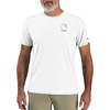 image:imageCarhartt Mens Force Sun Defender Lightweight ShortSleeve Logo Graphic TShirtWhiteNavy