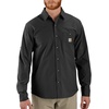 image:imageCarhartt Mens Force Sun Defender Relaxed Fit Lightweight LongSleeve ShirtBlack