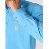 image:imageCarhartt Mens Force Sun Defender Relaxed Fit Lightweight LongSleeve ShirtTranquil Blue