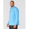 image:imageCarhartt Mens Force Sun Defender Relaxed Fit Lightweight LongSleeve ShirtTranquil Blue