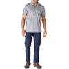 image:imageCarhartt Mens Force Sun Defender Relaxed Fit Lightweight ShortSleeve PoloSteel Heather